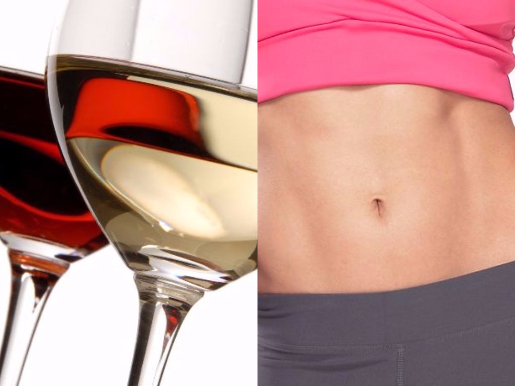 French Wine for a Flat Belly